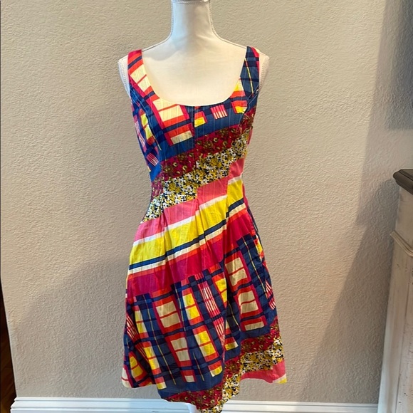 NINE WET Mini Sundress Scoop Neck Sleeveless - Picture 1 of 10